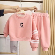[Peinn] Children's autumn-winter fleece clothing set 14-45kg model C FALL-Winter. Stretchy, warm mat
