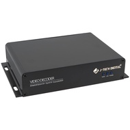 J-Tech Digital H.264 H.265 HDMI IPTV Livestream Decoder with Audio Output | Supports NDI|HX, RTSP, R