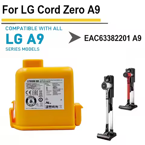 EAC63382204 Lithium Ion Battery For LG Cordzero A9 Cordless Vacuum A9+ A9Plus A9M A9MASTER2X A9MULT1