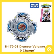 Takara Tomy Beyblade B-170 08 Dranzer Volcano 0 Charge' Random Booster Vol. 21 Toy  Mainan