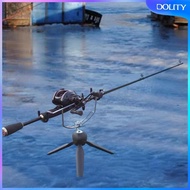 [dolity] Ice Fishing Rod Holder Fishing Rod Stand Lightweight Adjustable Rack Fishing