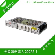 Chuanglian Thin Power Supply 5v40a200w Switching Power Supply A-200-5 Display Chuanglian Power Suppl