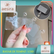 GANTUNGAN HP Universal Connector Mobile Phone Lanyard Clear Hook Cell Phone Case Connector Clip AD09