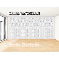 PVC BOARD KRAWANGAN 5MM THICKNESS PVC FOAM BOARD ORNAMENT/ WALL DECORATION/