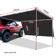 Car Awning For Camping Awning ออนนิ่งข้างรถ เต็นท์ข้างรถ ผ้าใบข้างรถ สำหรับแคมป์ปิ้งหรืองานต่างๆได้