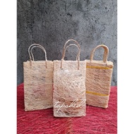 10PCS Abaca bag 4x4x7, Bundle of 10pcs abaca bag 4x4x7, sinamay bag 4x4x7, gift bag, native bag