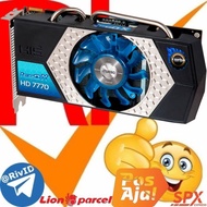HIS IceQ X HD 7770 Graphic Card AMD Radeon Black Turbo Coolerbiru Cooling Ventilation