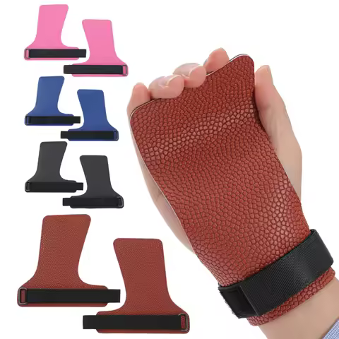Basketball NO-hole Hand Grips for Crossfit, Pull-ups, Cross Training, Gymnastics, WODS, Weightliftin