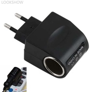 LOOKSHOW 1Pc Universal 110V-220V AC to 12V DC EU Car Power Adapter Converter G9Q1