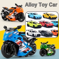 Pull Back Alloy Car Model Toy Mini Simulation Inertia Toy Boy Gift Mainan Budak Lelaki