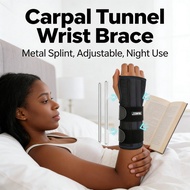 Support Wrist Splint Day Night with Brace Carpal Tunnel Hand -Splint Support