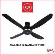 KDK 56" DC Ceiling Fan w/ Remote W56WV