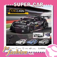 RC Drift Car 1:16 4WD 2.4GHz High Speed Racing Car with Spray RC Car BMW Drift Mainan Kereta Remote 