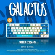 NEOLUTION GALACTUS มีสาย/ไร้สาย 65% Mechanical Gaming Keyboard Mini RGB CIY 3Pin(Blue Switch) | รับ