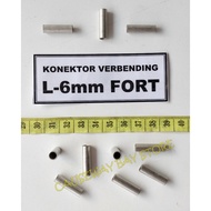 CONNECTOR VERBENDING L-6mm2 CONNECTOR CABLE 6mm2 FORT