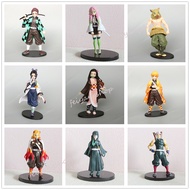 Demon Slayer Action Figure Kamado Tanjirou Nezuko Model Akaza Zenitsu Rengoku Ornaments