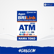 Spanduk Banner Konter / Agen BRILink ATM MINI