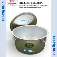 (42/44/46/48/50/55/60/65/70/75/80/85/90/95cm) BIG Degchi/Pot/Rice Pot- Periuk Sup,Kari,Rendang