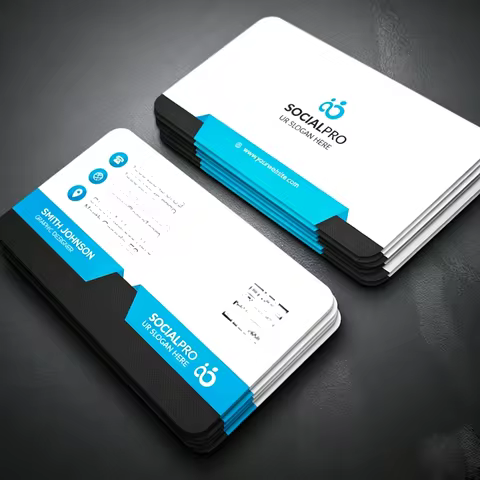 200PS Business Card Production Printing High-End Business Card Customized Color Double-Sided Card Pr