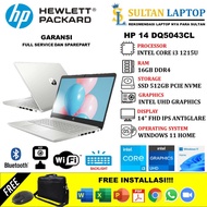 [✅New Ori] Laptop Terbaru Hp 14 Intel I3 1215U Ram 16Gb 1Tb Ssd 14
