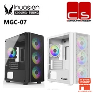 Invasion M-ATX M-Tower Casing with ARGB Fan - ZM-S/MGC-07 (Black/White) AURORA FAN