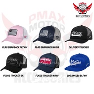 ALPINESTARS CAP UNISEX MEN WOMEN HAT FLAG SNAPBACK/DELIVERY TRCUKER/FOCUS TRUCKER/LOS ANGELES TOPI