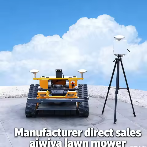 Customized Intelligent robot lawn mower, automatic remote control lawn mower, agricultural robot law