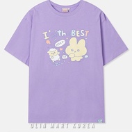 SPAO TSHIRT_I'M THE BEST LIGHT PURPLE