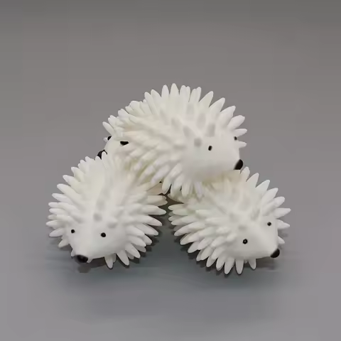 3pcs, Creative Hedgehog Shaped Laundry Ball, Reusable Anti-winding Laundry Washing Ball, Laundry Dry