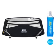 AONIJIE W8141 กระเป๋าคาดเอวสำหรับวิ่งจ็อกกิ้งสำหรับผู้หญิงและผู้ชาย พร้อมขวดน้ำแบบนิ่มขนาด 500 มล.