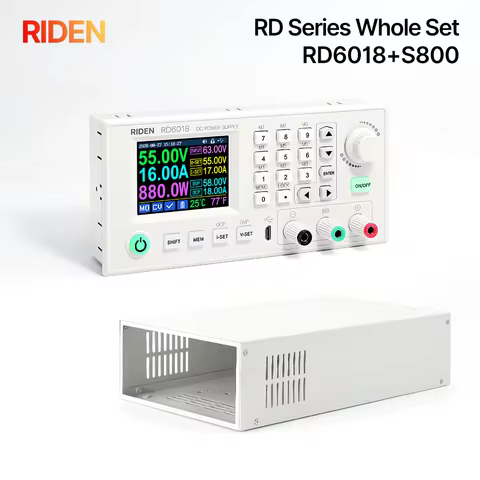 RIDEN RD6018 RD6018W 60V 18A USB WiFi DC DC adjustable Step Down voltage bench Power Supply Buck con