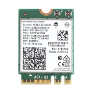 Laptop wifi Card AX210 wifi6, 3 bands bluetooth 5.3 remove the device