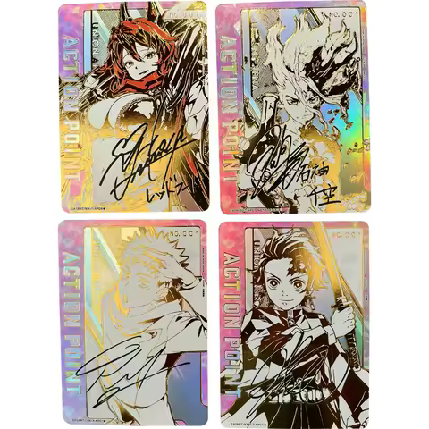 New Union Arena Anime Collection Card Red Hood Itadori Yuji Ishigami Senkuu Kamado Tanjirou Signatur