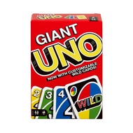 Standard size Giant UNO Card Game for Kids, Adults and Family Night, 108 Cards for 2-10 Players
