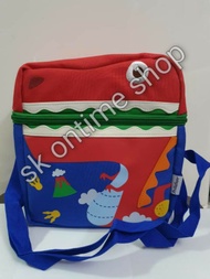 friso plush bag+blanket / pediasure sling bag