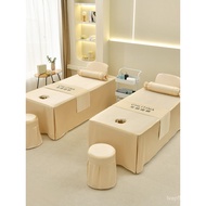 Massage Four Seasons Bed Sheet Bed Cover Massage Bed Cover Four-Piece Set Shampoo Beauty Salon Solid
