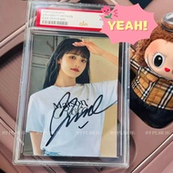 Gidle Merchandise Kim Minnie Minnie Autographed Photo 10cm Official Straight Hair Fidelity Photocard