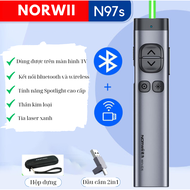 Bút trình chiếu NORWii N97s Spotlight cao cấp 2in1 tia xanh dùng cho màn hình TVLED bảng chiếu hỗ tr