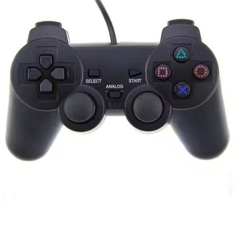 FGCLSY Wired gamepad For PS2 Controller Game Joystick Vibration Game Controller for PlayStation 2 Ps