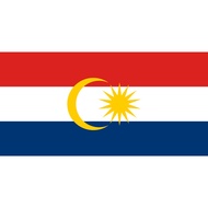 (Polymesh)Bendera Labuan Flag 3x6ft *Ready Stock*