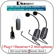 【✅SG Seller✅】Wireless Microphones Wireless Handheld Microphone Wireless Headset Mic PA System for Teaching,Voice Amplifi