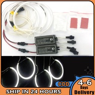 ไฟหน้าแบบไฟหน้าฮาโลไฟสีขาวหลอดไฟ CCFL LED 4*131มม. สำหรับรถ BMW E36 E46 E38 E39