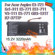 15.2V 3220mAh AC14B8K AC14B3K Laptop Batteries for Acer Aspire E3-721 Es1-311 E5-771 ES1-711 V3-111 