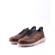 camel active Leather Lace Up Smooth Shoes Men Dark Brown PORTSMOUTH 852331-AM1-32