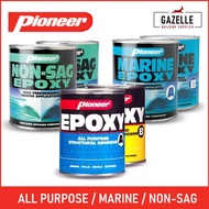 Pioneer All Purpose Epoxy Set ( A & B) / Marine Epoxy Set / Non-Sag Epoxy Set / Epoxy Reducer