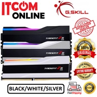 G.SKILL TRIDENT Z5 RGB 32GB/64GB DDR5 6000MHZ 6400MHZ DESKTOP RAM BLACK/SILVER/WHITE