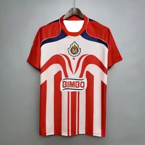 Chivas Guadalajara Retro Football Jersey Summer Men's & Women's Quick-Dry Breathable T-shirt Childre