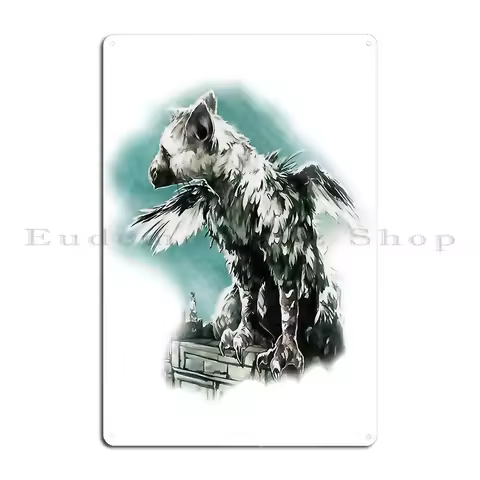 The Last Guardian Vinyl Art Metal Sign Printing Cinema Painting Designing Wall Mural Tin Sign Poster
