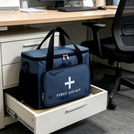 First Aid Bag Med Kit Zip Oxford Water Resist Emergency Travel Pouch Organizer Gear for Car Trip