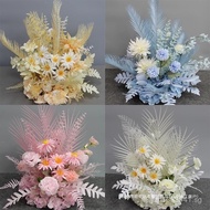 Finished Silk Flower Area Decorative Flowers Stage Table Flowers Wedding Floral Arrangements Flower 